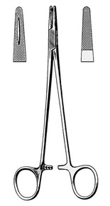 Mayo Hegar Needle Holder, 5", Stainless Steel, O.R. Quality