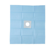 Surgical Drape, Minor Procedure  24"x26" sterile, with 2.5" Circular Aperture. 25/Box