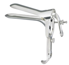 Miltex Graves Vaginal Speculum, Large, 1-1/2" (37mm) x 5" (126mm), Stainless Steel
