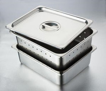 Instrument Tray Cover Only, Stainless Steel, Recessed Grip, For 114-4271