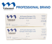 Valuemed Professional Non-Sterile Economy Gauze 2x2 4ply Non-Woven 4000/case