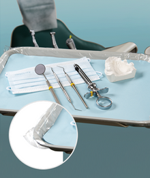 Crosstex Chayes/Size B Ritter Tray Sleeve 11.625" x 14.5" (Clear) 500/box