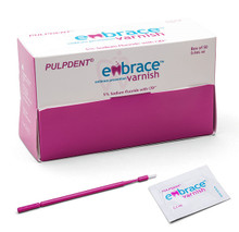 Pulpdent Embrace 5% Sodium Fluoride Varnish, Unit Doses, 50 x 0.4ml