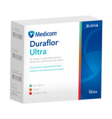 Medicom Duraflor Ultra 5% Sodium Fluoride White Varnish, Mint, 0.4mL unit dose, 30/box