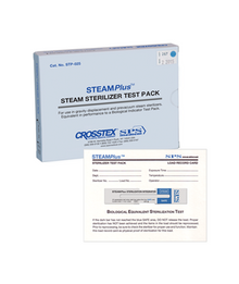 Crosstex SPS STEAMPlus Sterilizer Test Pack 25/case
