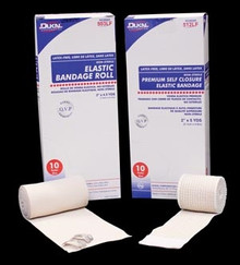 Elastic Bandage, 3", Latex Free (LF), Double Velcro, 10/bx