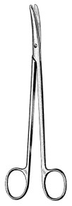 Metzenbaum Scissors, Blunt, Curved, 7 in. (17.8 cm) O.R. Quality instrument (made in Germany)