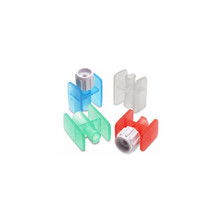 Rapidfill Connector Luer Lock to Luer Lock with Cap, Red 50/bx