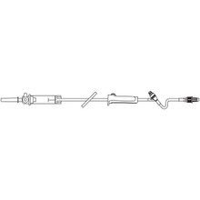 Solution Set, DUO-VENT, CLEARLINK Luer Activated Valve. 10 drops/mL. 92" (2.3 m) 48/case