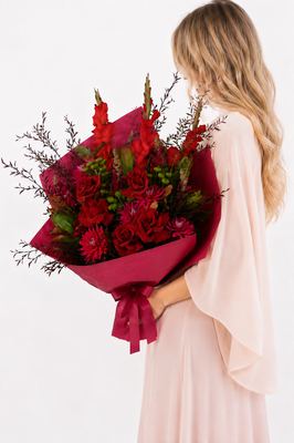The Wrapped in Radiance Bouquet