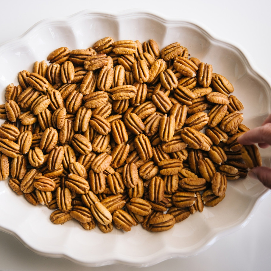 Mammoth Desirable Pecan Halves | 3 lb & 5 lb Box | Cane River