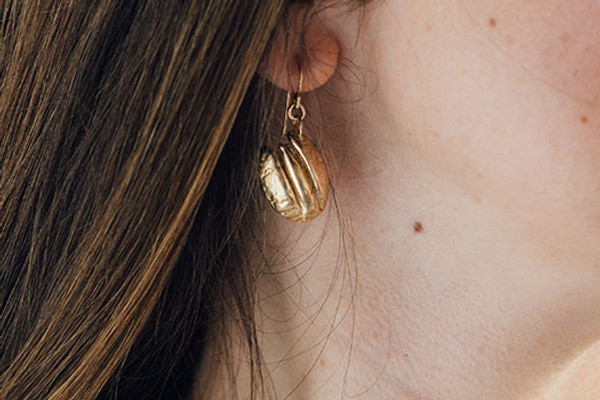 Bronze Pecan Earrings