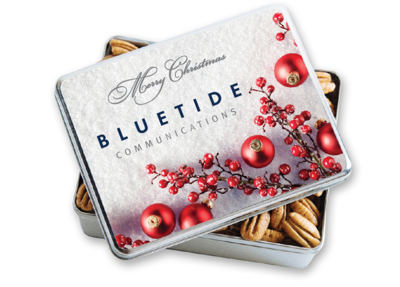 Custom gift tin