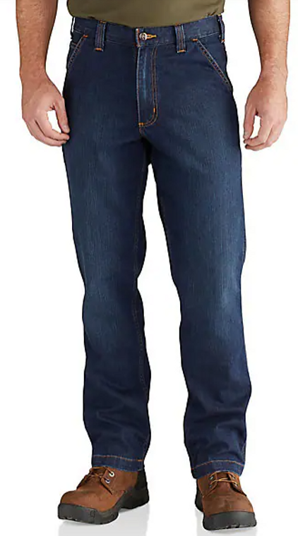 Rugged Flex Relaxed Fit Utility Jean-DE