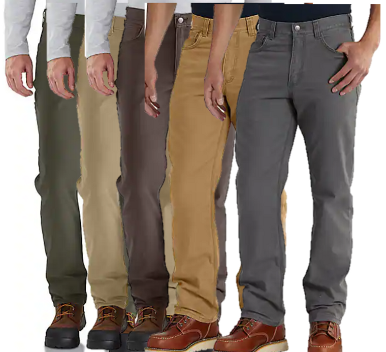 5-pocket Pant - Relaxed Fit-Rugged Flex-Canvas