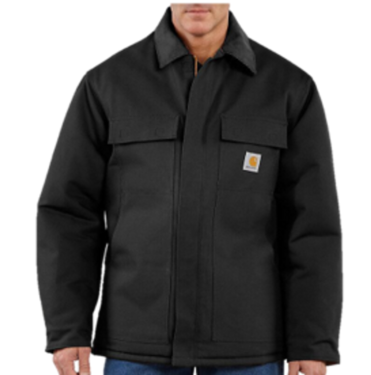 LOOSE FIT FIRM DUCK INSULATED TRADITIONAL JACKET