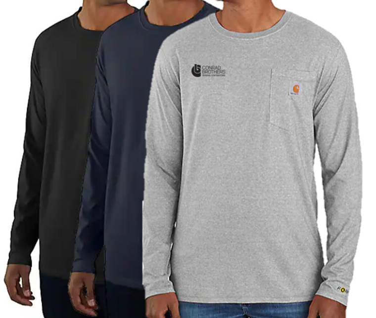 Carhartt Force Relaxed Fit Midweight Long-Sleeve Pocket T-Shirt