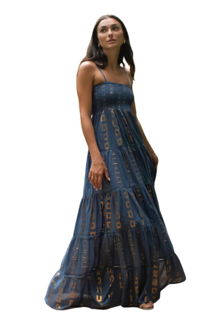 Agata Dress, Blue 