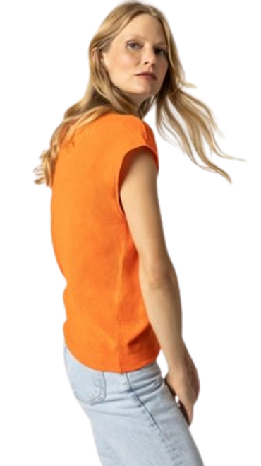 Wedge Tee, Tangerine