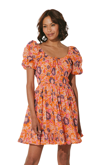 Kalena Mini Dress, Tropique