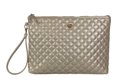 Litt Makeup Case, Pearl Quilted