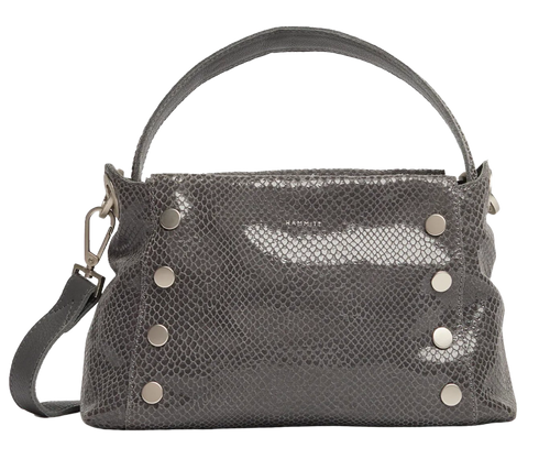 Hammitt Charles Crossbody Clear Black Gunmetal Crossbody Bag