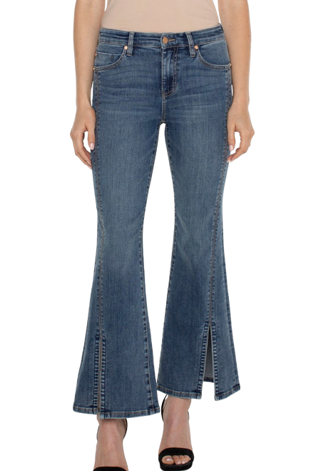 Flare Jeans, Petite, Black - Monkee's of Winter Park