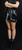 Sequin Shorts, Black