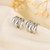 925 Sterling Silver Female Luxury Crystal Round Stud Earrings Vintage Wedding Jewelry White Zircon Stone Earrings New