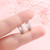 925 Sterling Silver Female Luxury Crystal Round Stud Earrings Vintage Wedding Jewelry White Zircon Stone Earrings New
