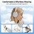 Edifier W830NB Wireless Headphones Bluetooth 5.4 Active Noise Cancelling Hi-Res Over-Ear Headset LDAC Foldable -45dB ANC 94H