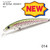 Hunthouse Trout Fishing Lure Sinking Jerkbait 70/80mm 7/8.5g Artist Minnow Sea Fishing Black Minnow Twitch Hard Lure for Bass