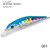 Hunthouse Trout Fishing Lure Sinking Jerkbait 70/80mm 7/8.5g Artist Minnow Sea Fishing Black Minnow Twitch Hard Lure for Bass