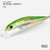 Hunthouse Trout Fishing Lure Sinking Jerkbait 70/80mm 7/8.5g Artist Minnow Sea Fishing Black Minnow Twitch Hard Lure for Bass