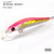 Hunthouse Trout Fishing Lure Sinking Jerkbait 70/80mm 7/8.5g Artist Minnow Sea Fishing Black Minnow Twitch Hard Lure for Bass