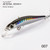 Hunthouse Trout Fishing Lure Sinking Jerkbait 70/80mm 7/8.5g Artist Minnow Sea Fishing Black Minnow Twitch Hard Lure for Bass