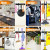 1pc Heavy Duty Mop and Broom Holder Wall Mount - Garage and Laundry Room Storage Rack