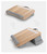 Mumucc Multifunctional Lapdesk With Adjustable Height For Laptops, Tablets,Mobiles,With Cushion And 30CM Slot,Office Nap Pillows