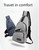 Fashion Boys Shoulder Bag USB Rechargeable Crossbody Bag Men's Anti-theft Multifunctional Chest Bag‘s Travel Backpack Handbag