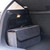 Gray Car Organizer Bag Car Trunk Organizer Anti Slip Compartment Boot Storage Organizer Tool Car Storage Bag Organizer for Trunk