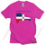 Handsome Men T Shirts Dominican Republic Map Flag Short Sleeves 100% Cotton Casual T-Shirt Round Collar Summer Tee Tops