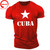 Vintage Cuban Tshirt Homme 2023 Red New Star Cuba T-Shirt Revolution Fidel Castro Che Guevara Print T Shirt Men Clothing Camisas
