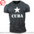 Vintage Cuban Tshirt Homme 2023 Red New Star Cuba T-Shirt Revolution Fidel Castro Che Guevara Print T Shirt Men Clothing Camisas