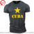 Vintage Cuban Tshirt Homme 2023 Red New Star Cuba T-Shirt Revolution Fidel Castro Che Guevara Print T Shirt Men Clothing Camisas