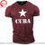 Vintage Cuban Tshirt Homme 2023 Red New Star Cuba T-Shirt Revolution Fidel Castro Che Guevara Print T Shirt Men Clothing Camisas