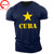 Vintage Cuban Tshirt Homme 2023 Red New Star Cuba T-Shirt Revolution Fidel Castro Che Guevara Print T Shirt Men Clothing Camisas