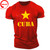 Vintage Cuban Tshirt Homme 2023 Red New Star Cuba T-Shirt Revolution Fidel Castro Che Guevara Print T Shirt Men Clothing Camisas