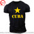 Vintage Cuban Tshirt Homme 2023 Red New Star Cuba T-Shirt Revolution Fidel Castro Che Guevara Print T Shirt Men Clothing Camisas