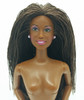 Luxurious Long Straight Hair Nude African American AA Barbie USED