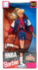 NBA Denver Nuggets Barbie Doll Blonde In Basketball Uniform 1998 Mattel #20730